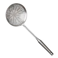 Magideal - Colador De Araña Para Cocinar, Espumadera Con Orificio Para Colgar, Colador De Acero Inoxidable Antiadherente Duradero Para Escurrir Patatas Fritas Y 16Cm