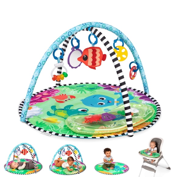 Alfombrilla de agua Baby Einstein Sea Floor Explorers con juguetes sensoriales