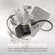 thumbnail image 2 of Cargador USB-C NOCO XGrid X30 30 W PD 3.0 QC 4.0+ PPS - Blanco, 2 of 7