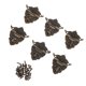 thumbnail image 4 of 6x Joyería de bronce antiguo Caja de madera Cerradura de cerrojo Cerrojo decorativo Hebilla Perno, 4 of 5