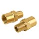 thumbnail image 1 of Adaptadores de arco inerte XwayExa, paquete de 2 accesorios para mangueras de argón y latón, 1 of 6