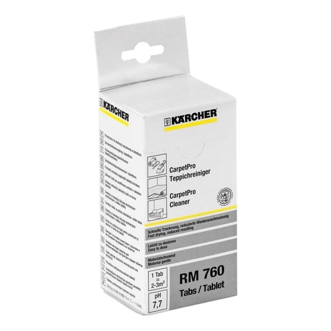 Kärcher - Limpiador Concentrado Para Alfombras Karcher Rm760 - 16 Tabl Amarillo