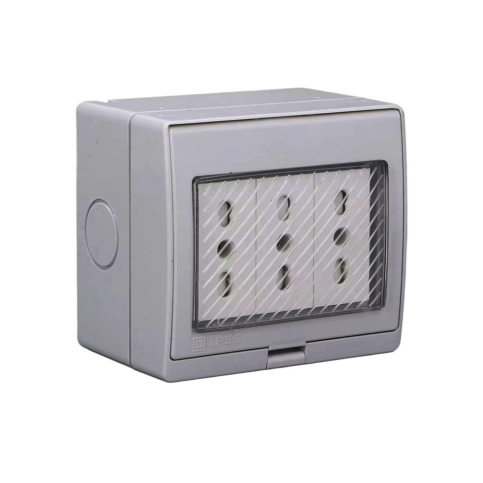 Vellmax - Enchufe Hidrobox Triple Ip54 Exterior