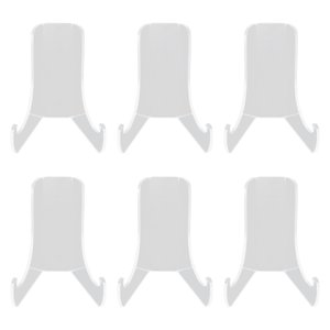 Bothyi - 6X Soportes Para Placas De Acrílico Soporte Para Libros Para Exhibir Tarjetas, Ilustraciones, Fotos Y Marcos