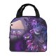 thumbnail image 1 of Gengar Bolsa Térmica Portátil con Forro de Aluminio Grueso, Bolsa Térmica Impermeable y Hermética para Trabajo, Escuela y Picnic, Nevera Portátil para Entrega de Comida para Adultos y Niños 22*20*13cm, 1 of 6