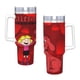 thumbnail image 4 of Clifford, el Gran Perro Rojo Vaso aislado de acero inoxidable con asa, diseño temático, regalo para familia, amigos y fans; incluye pajita y encaja en el portavasos estándar, 40 oz, 4 of 6
