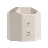 Bothyi - Portalápices Portátil, Grueso, Duradero, De Gran Capacidad, Para La Escuela, Oficina, Hogar, Blanco