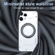 thumbnail image 3 of Funda para teléfono Suttkue for Nothing Phone 3A Lite con soporte para PC, transparente, 3 of 8