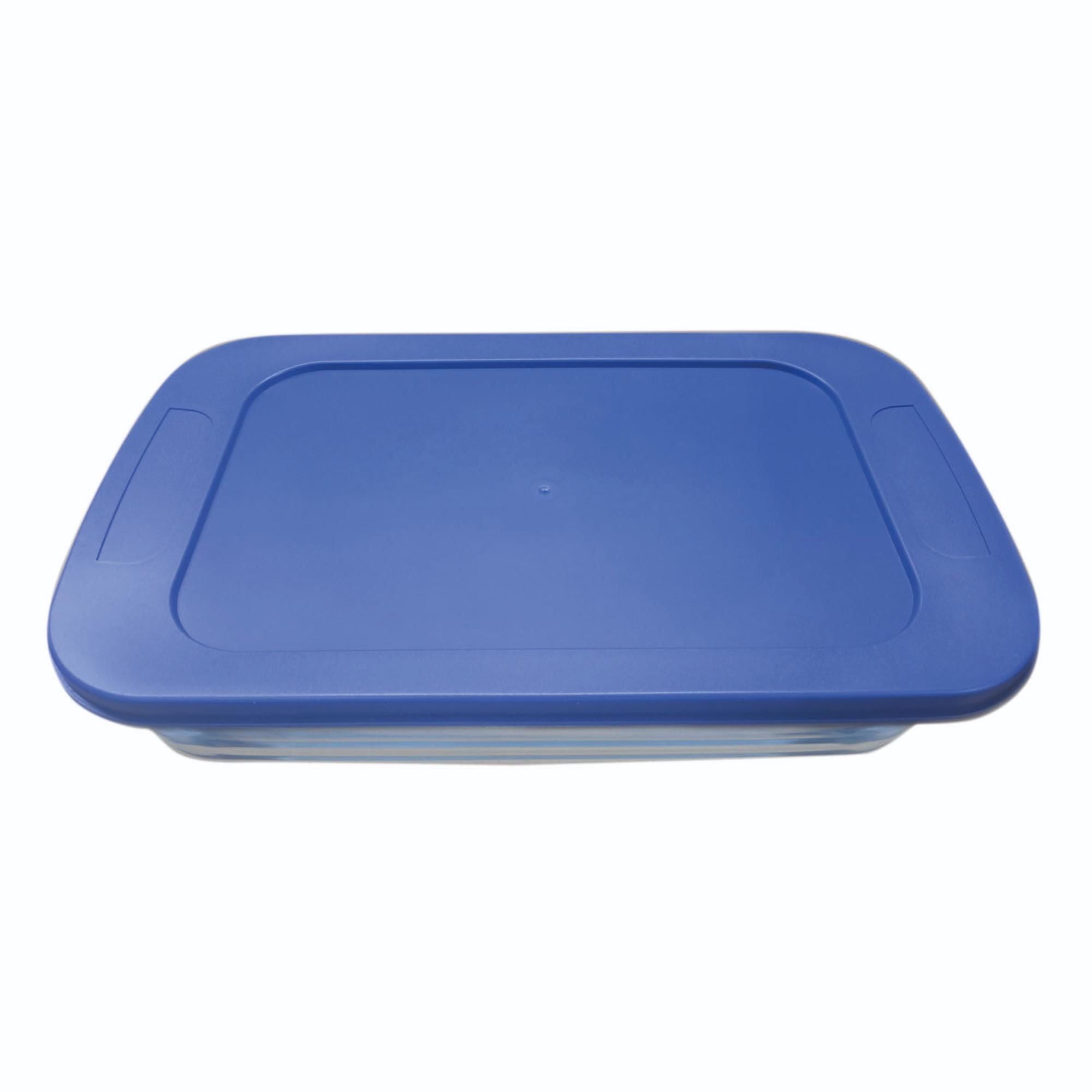 Fuente Con Tapa 3l 1 Pieza Vidrio Transparente Haus