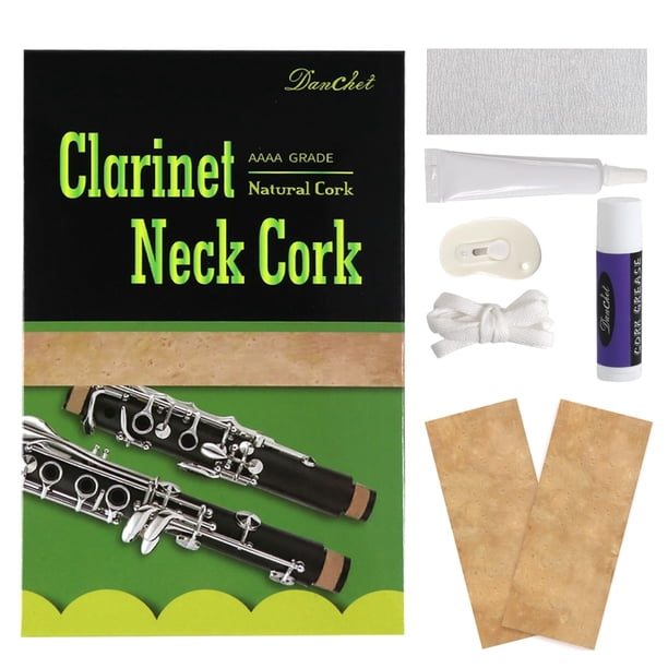 Kit de Reemplazo de Corcho para Clarinete Danchet – Pegamento, Grasa, Cuchillo y Cinta