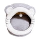 thumbnail image 4 of Cama Cueva Suave Con Fondo Antideslizante, Cálida Y Calmante Para Conejos, Gatitos Y Cachorros S, 4 of 5