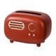 thumbnail image 2 of Caja De Almacenamiento De Servilletas Con Cubierta De Caja De Pa?uelos De Radio Para Muebles De Coche De Gabinete Rojo, 2 of 5
