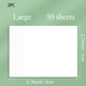 thumbnail image 1 of 2pcs Transparent Sticker Sticky Note Memo Pad Notepad Diary School Stationery Office Supplies (50 Sheets/book) S: 2.99*1.96inch/ 7.6*5CM M: 2.99*2.99inch / 7.6*7.6cm L: 3.74*2.75inch /9.5*7CM, 1 of 5