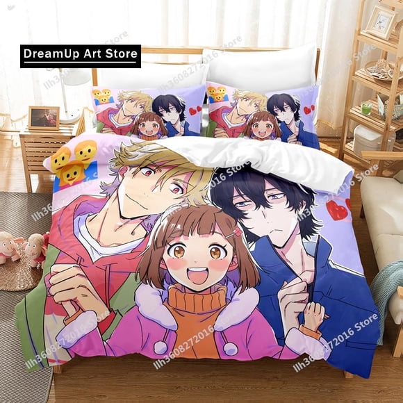 Anime Buddy Daddies Bedding Set Bed Set Teenager Bedroom Sheet set bed sheet set