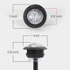 thumbnail image 3 of Luz de marcador lateral MADCATZ 19 mm 2 LED Ámbar/Azul 12 V Pack de 100, 3 of 5