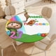 thumbnail image 4 of Charlie y los números-theme Fitted Round Tablecloths Elastic Edged Table Covers Waterproof Table Cloth for Kitchen Holiday Party Tables Decor 120cm, 4 of 6