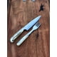 thumbnail image 3 of Bolso de Cuero Con juego de Cuchillo y Tenedor, 3 of 3