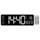thumbnail image 3 of Gran Reloj De Pared Digital Temperatura Moderna Relojes De Cronometraje Decoración Para El Hogar, 3 of 3