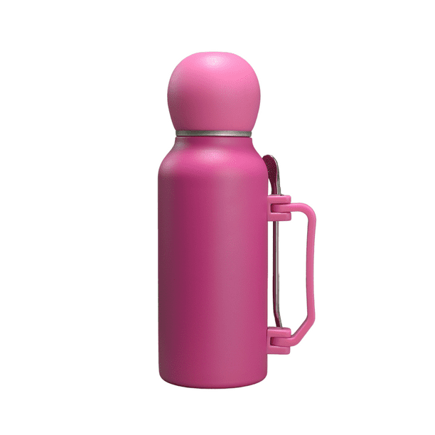 Termo Mate Acero Inoxidable Fucsia