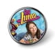 thumbnail image 1 of SOY LUNA-Theme Round Button Badge: Premium Metal Construction, Ideal for High-End Events 2.8 cm, 1 of 6