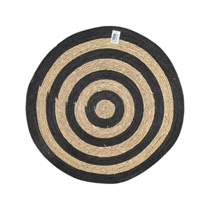 Genérico - Alfombra Redonda Yute 100Cm