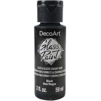 Decoart - Pintura Para Vidrio Deco Art Black 60Ml