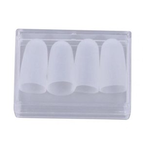 Magideal - 4 Protectores De Silicona Para Dedos De Guitarra, Cubiertas De Protección Para Los Dedos De Guitarra, Tapas Para Principiantes , Xs