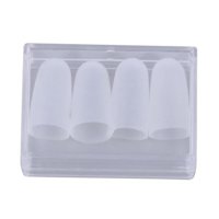 Magideal - 4 Protectores De Silicona Para Dedos De Guitarra, Cubiertas De Protección Para Los Dedos De Guitarra, Tapas Para Principiantes , Xs