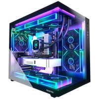 Gabinete Para Pc Musetex Y6 Con 6 Ventiladores Argb, Radiador De 360 Mm Y Type-C