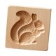 thumbnail image 2 of Cortador De Galletas De Madera, Herramienta Para Hornear Para Navidad, Reunión Familiar, Acción De Gracias, 10 Cm X 10 Cm X 2 Cm, 2 of 5
