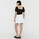 thumbnail image 3 of Falda Mujer Tableada Ecru Corona, 3 of 5