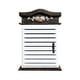 thumbnail image 2 of Soporte Para Caja De Almacenamiento De Llaves Estuche De Pared Multiusos Para Gabinete Hotel Blanco, 2 of 5