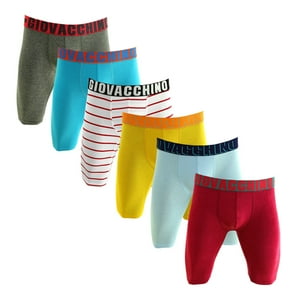 Giovacchino - Pack De 6 Boxer Largo Algodón Hombre