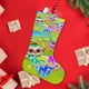 thumbnail image 4 of Calcetines de Navidad Do Re Mi Lino Blanco 45cm x 32cm, 4 of 5