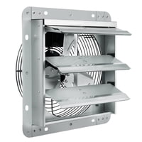 Ventilador De Escape Vevor, 10 Pulgadas, Alta Velocidad, 820 Cfm, Soporte De Pared