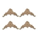 thumbnail image 2 of Apliques De Madera De 4 Piezas Talladas Aplicadas De Madera Para El Armario De Decoración De Armario De Armario E, 2 of 5