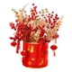 thumbnail image 3 of Maceta De Bayas Rojas De Simulación Decoración Feng Shui Estilo Decorativo Ligero A, 3 of 3