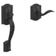 thumbnail image 2 of Handleset Schlage Camelot de bronce envejecido para diestros o zurdos, 2 of 3