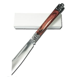 Genérico - Cuchillo Navaja Cortapluma Asistida Le Fígaro Aj78 Navaja Corta Pluma Cuchillo Cortapluma Stilete Plegable