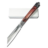 Genérico - Cuchillo Navaja Cortapluma Asistida Le Fígaro Aj78 Navaja Corta Pluma Cuchillo Cortapluma Stilete Plegable