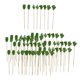 thumbnail image 3 of 100pcs palillos de bambú aperitivo palillos de cóctel de madera decoración del partido, 3 of 5