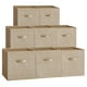 thumbnail image 1 of Cubo de Almacenamiento Songmics Beige 33x33 cm, 1 of 3