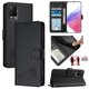 thumbnail image 1 of Funda tipo cartera FOXDOCK para BLU View 5 Pro con soporte, ranuras, RFID, diseño de gato, 1 of 5