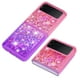 thumbnail image 3 of Funda Para Samsung Galaxy Z Flip 3 Con Diseño Gradiente Y Brillo Líquido Antigolpes Tpu, 3 of 4