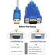 thumbnail image 3 of Cable adaptador de puerto serie USB 2.0 a RS232 DB9 de 3 m DTECH, 3 of 6