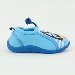 Zapato De Agua Niño Celeste Sonrisa Bluey