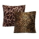 thumbnail image 5 of 45x45cm animal print funda de almohada leopardo cebra sofá cojín del coche conjunto de funda, 5 of 5