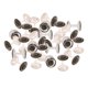 thumbnail image 1 of 25 Piezas Por Lote 4D Cuentas Para Atar Moscas Mancuerna De Latón Con Ojos Material Para Atar Moscas 10mm, 1 of 5
