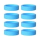 thumbnail image 2 of 8x Fundas De Silicona Para Ruedas De Equipaje, Protector Contra Arañazos, Cubierta Para Ruedas De Maleta De Equipaje, Color Azul, 2 of 5