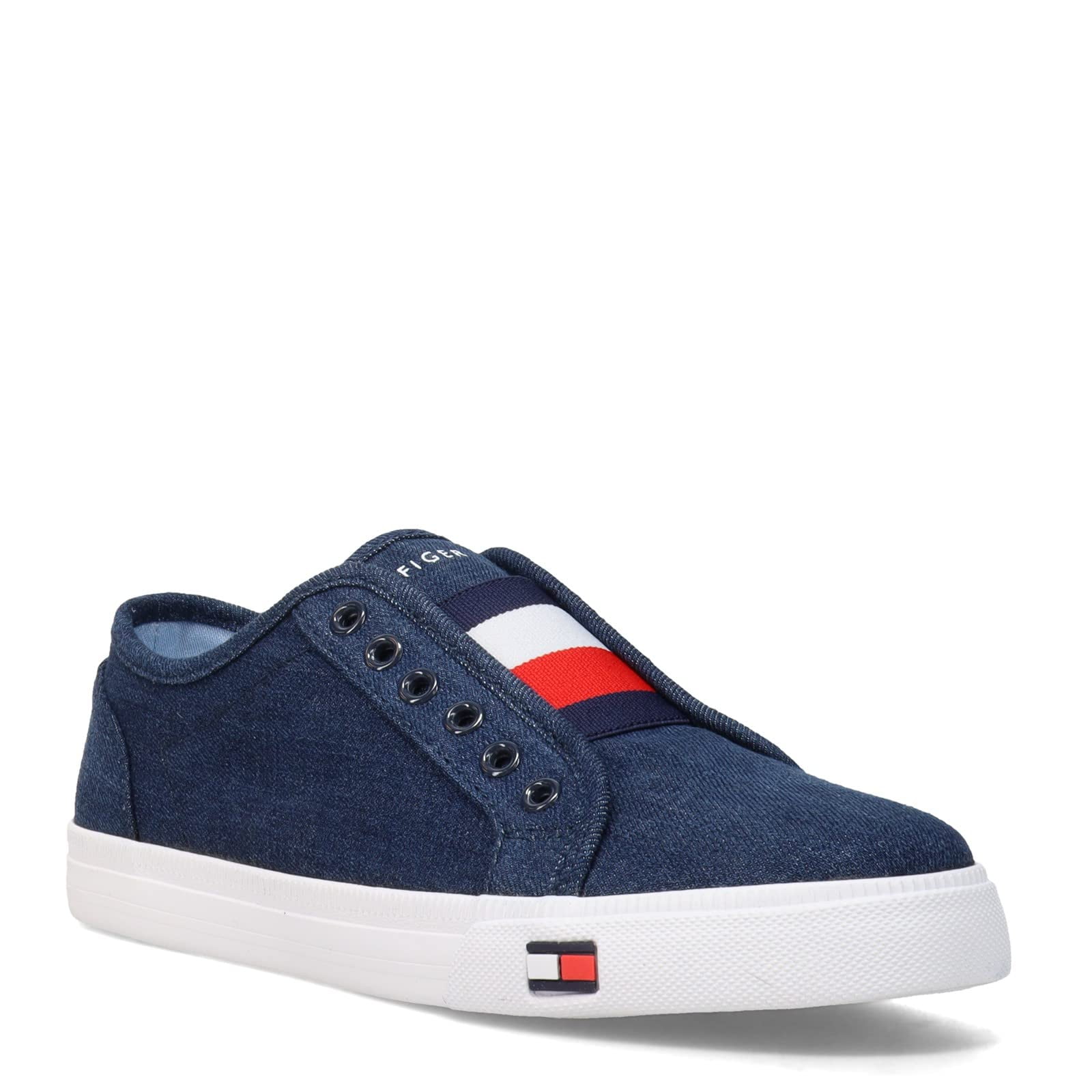 Zapatilla Tommy Hilfiger Anni Slip-on Para Mujer En Denim